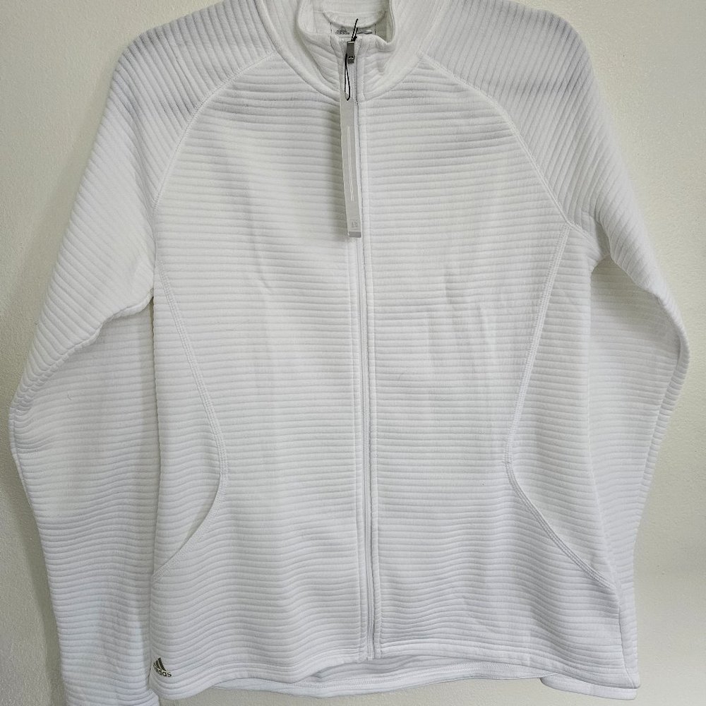NTW ADIDAS Full Zip Jacket - Snow White